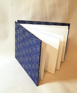 cartonnage cahier papier 350g reliure japonnaise