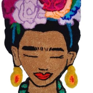 tapis mural, laine acrylique, tufting