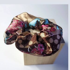 upcycling, tissu, decoration cheveux et bras